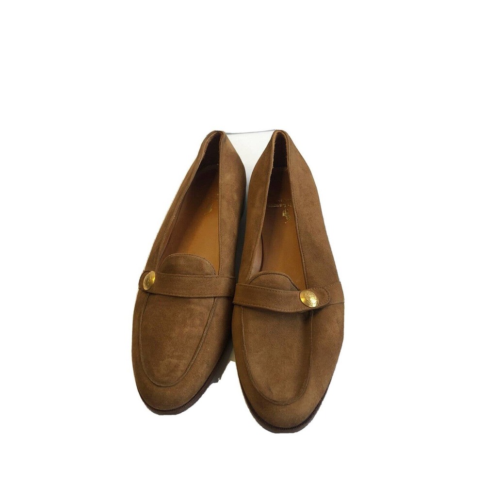 ralph lauren women loafers SIZE9 camel